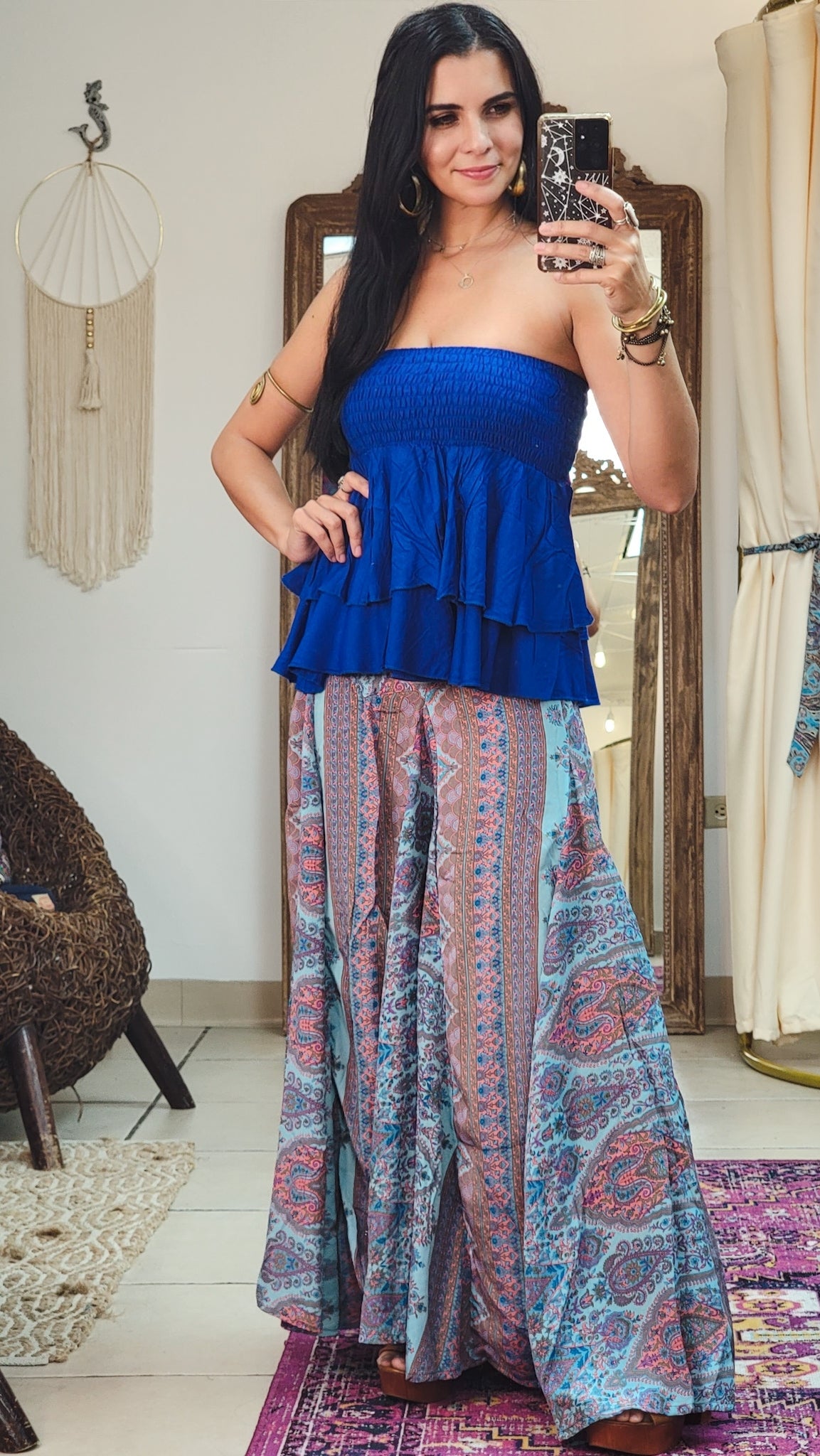 Gypsy shop wide skirt