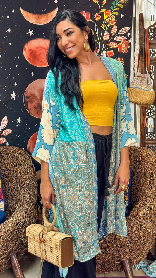 Boho Midi Kimono