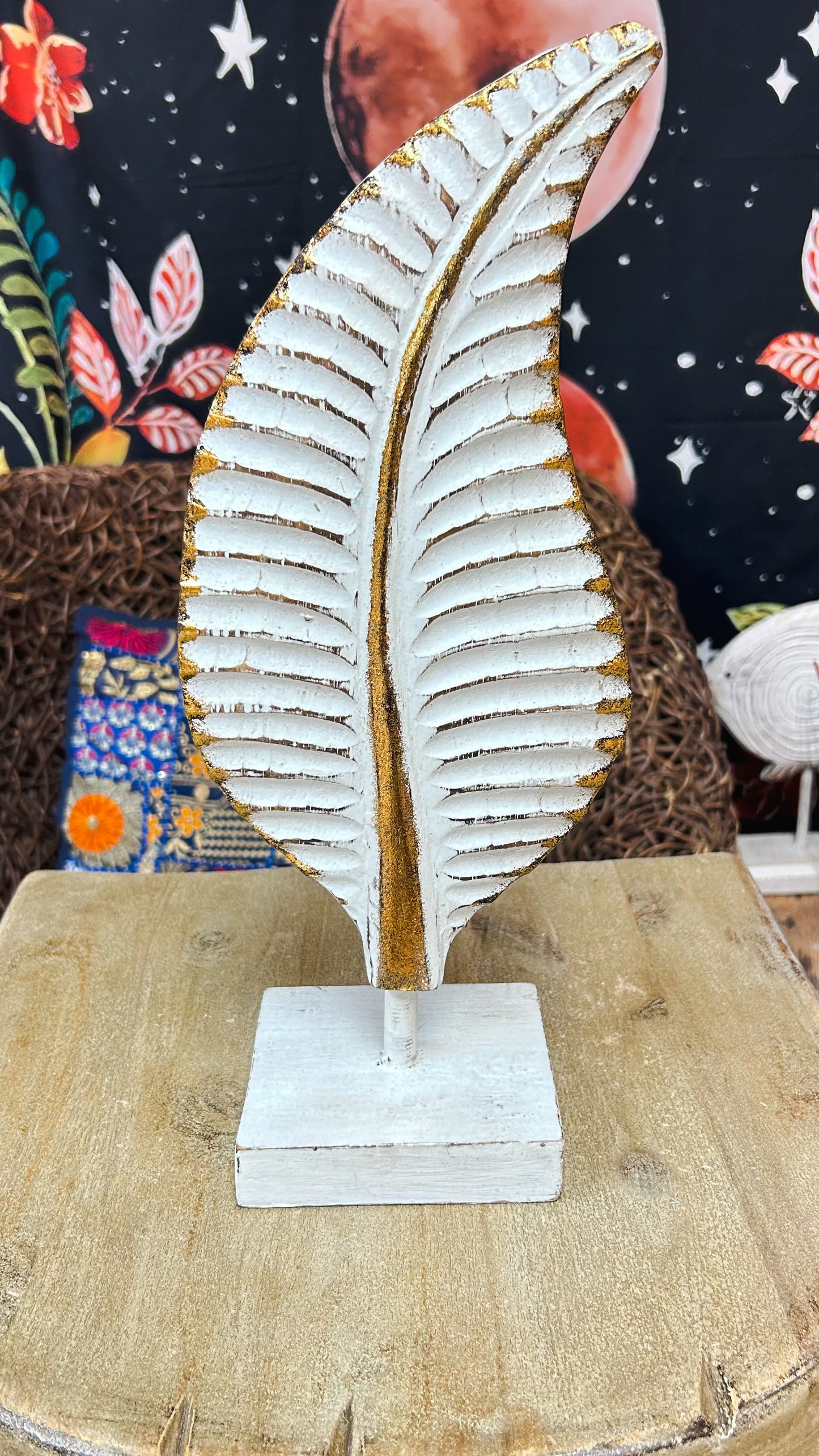 Golden Palm Leaf
