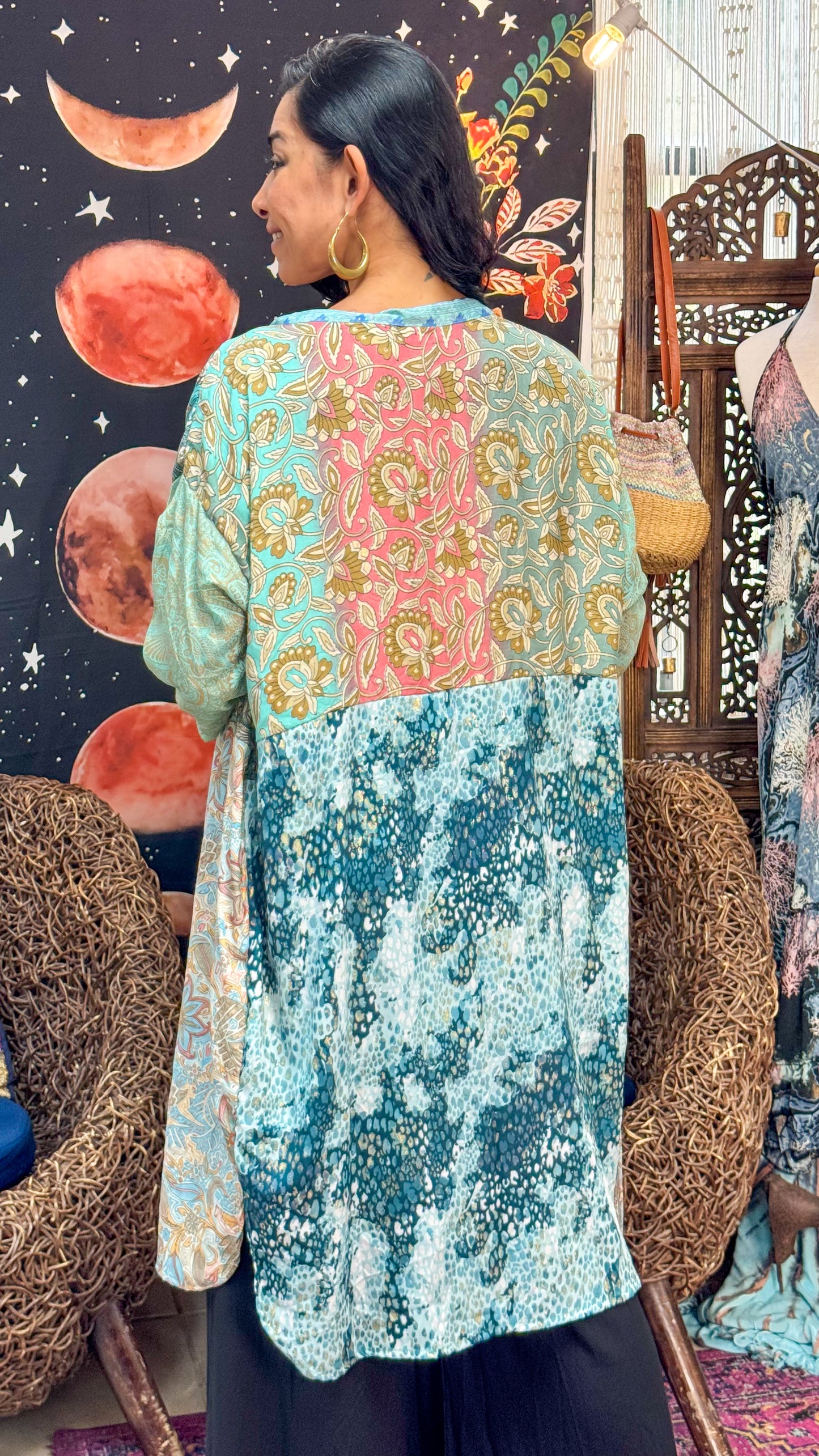 Boho Midi Kimono