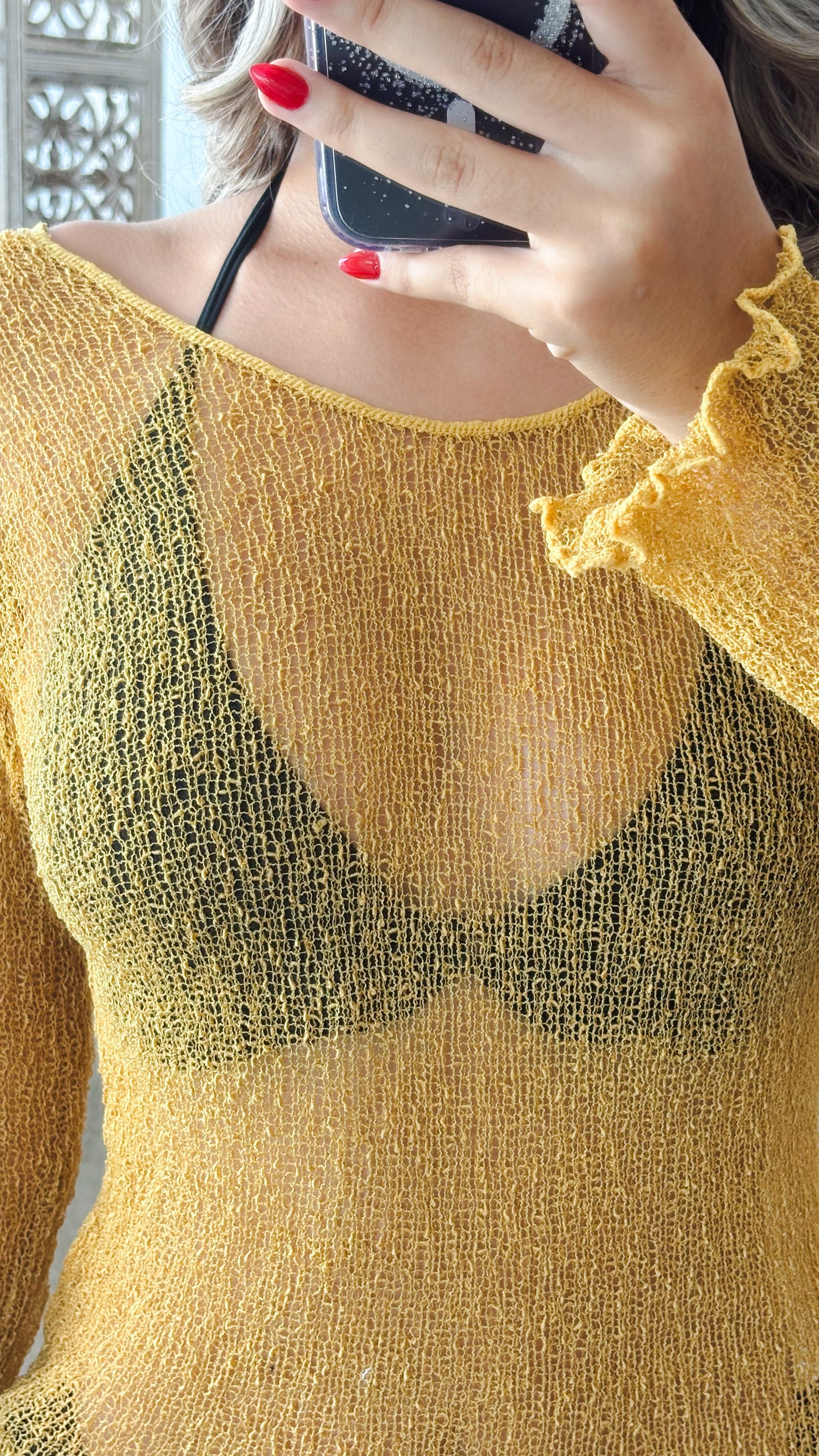 Coralia Short Cover-Up-Yellow