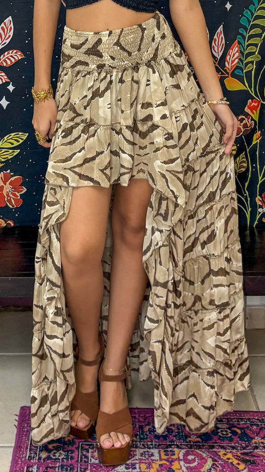 Mar High-Low Skirt
