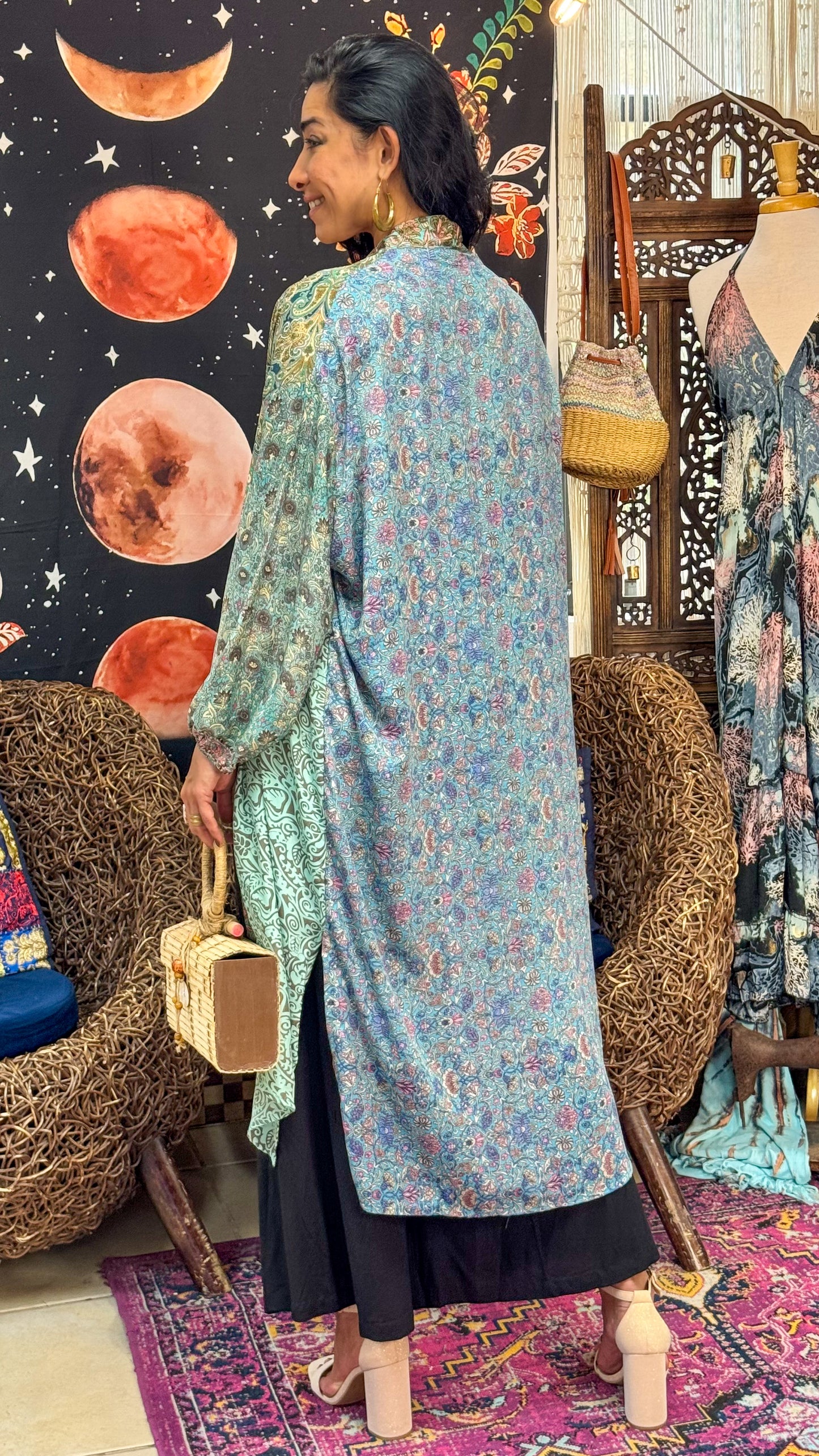 Boho Midi Kimono