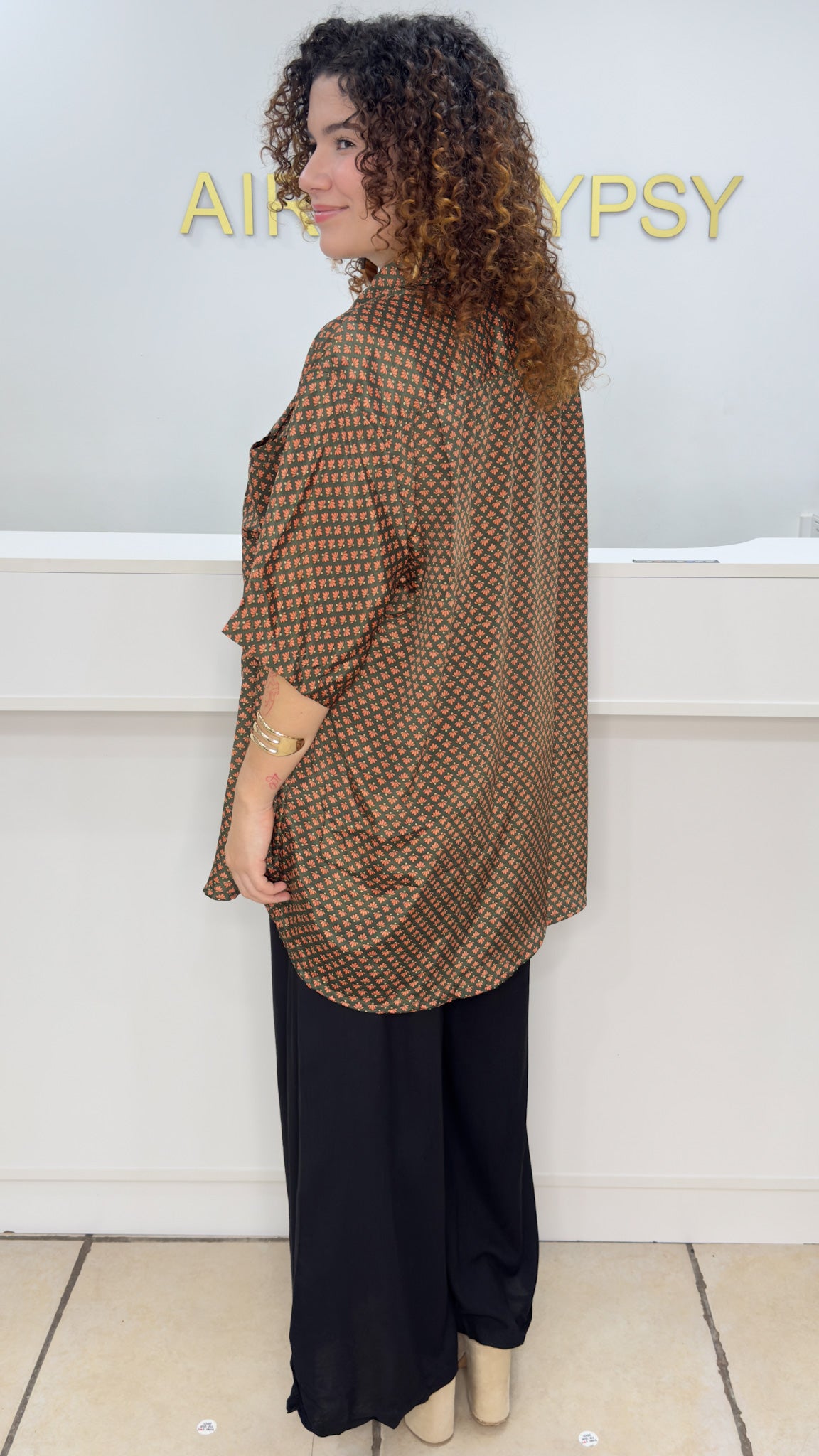 Patchwork Shirt/Unisex
