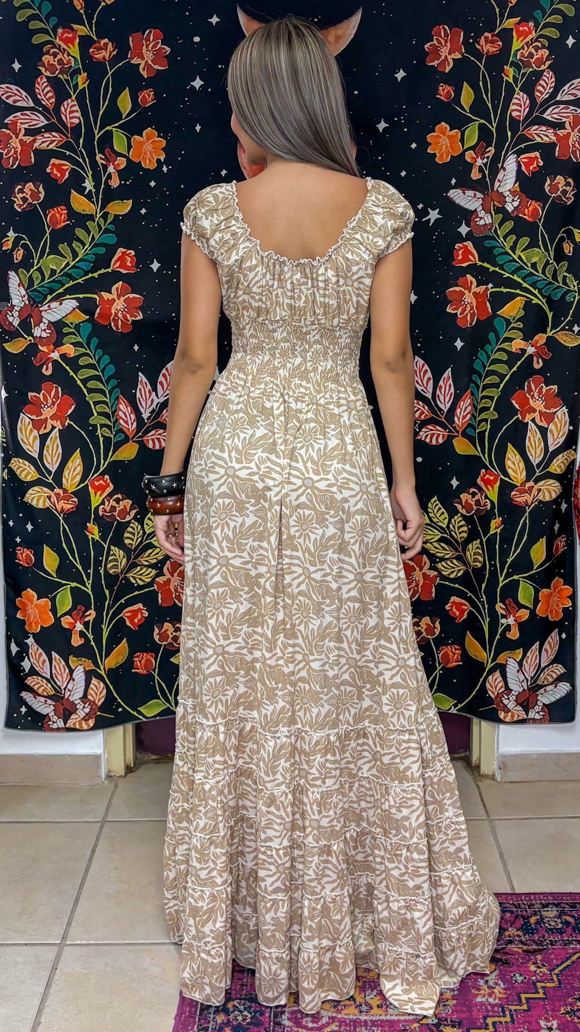 Peasant Maxi Dress