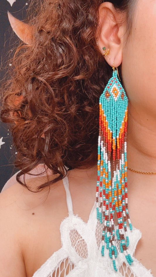Seed Beads Earrings