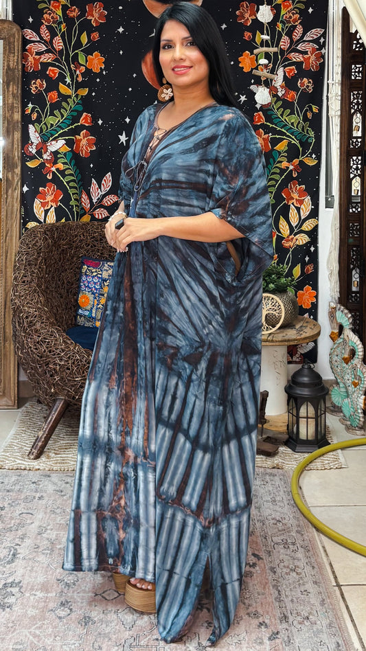 Zafiro Kaftan Dress
