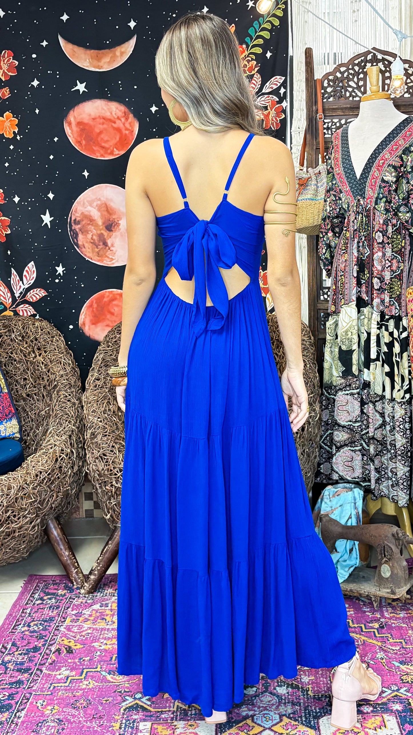 Java Dress- Royal Blue
