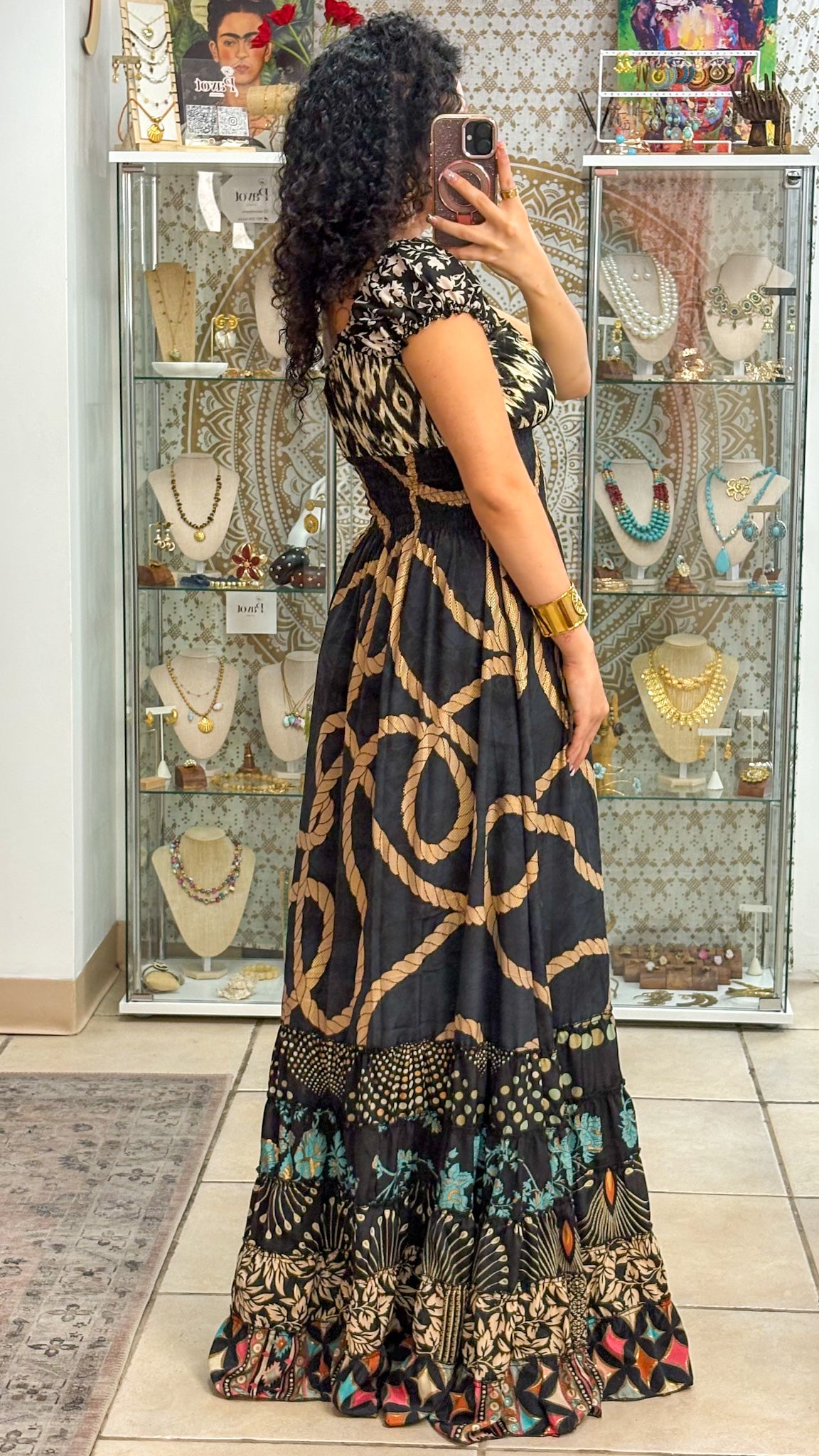 Peasant Patchwork Dress