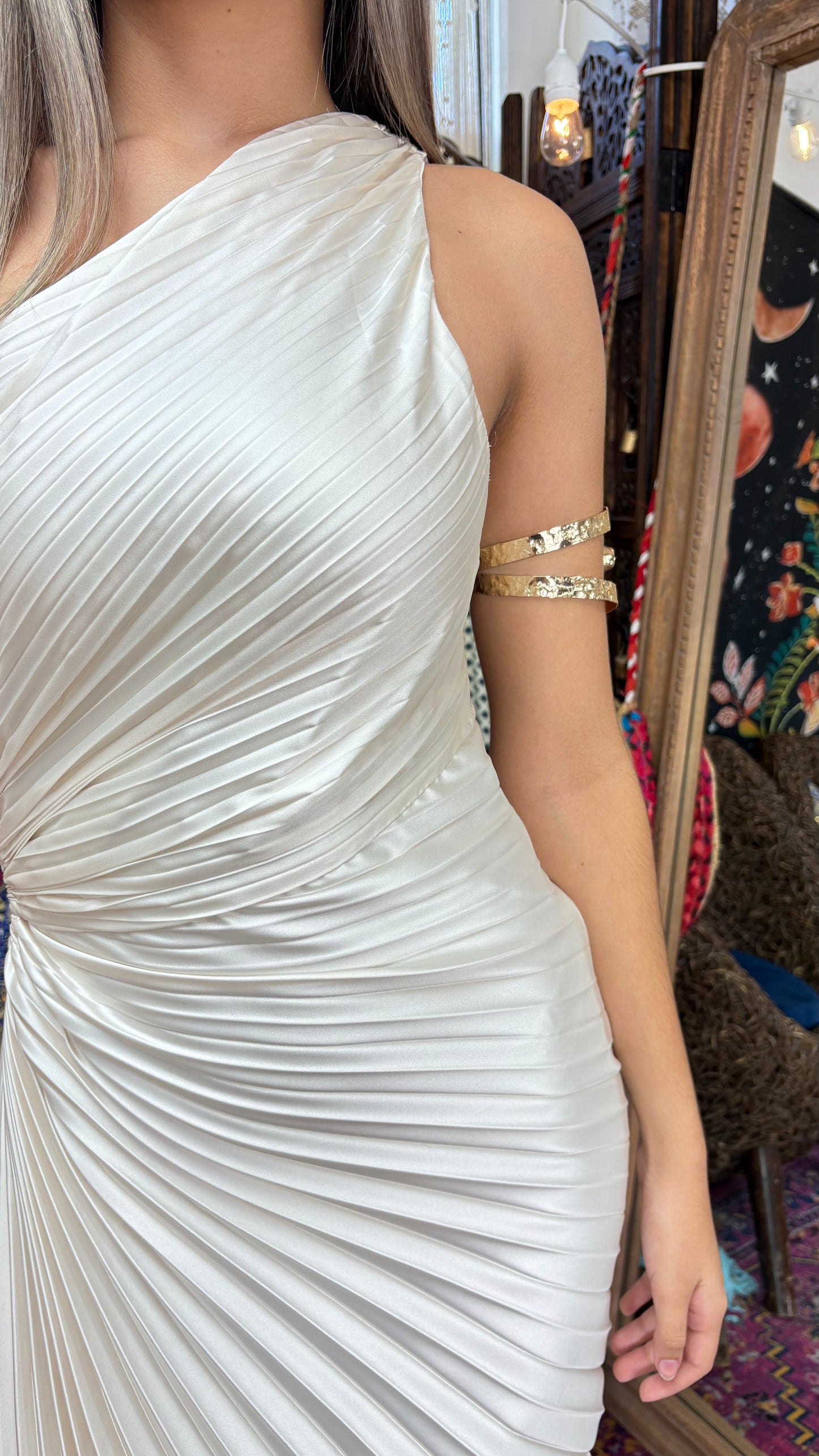 Sirena Dress-Bone White