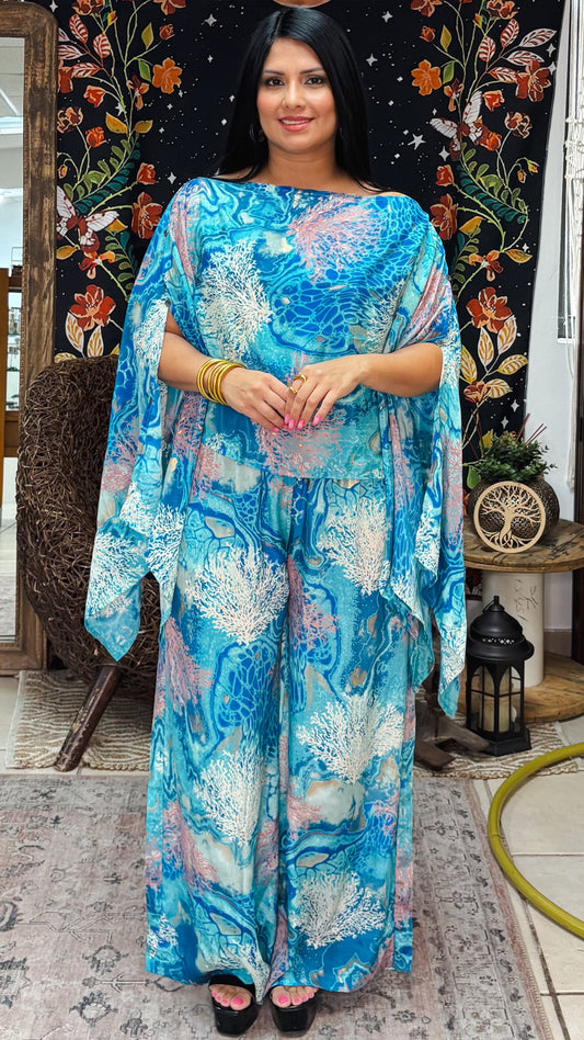 Tali Pant-Turquoise
