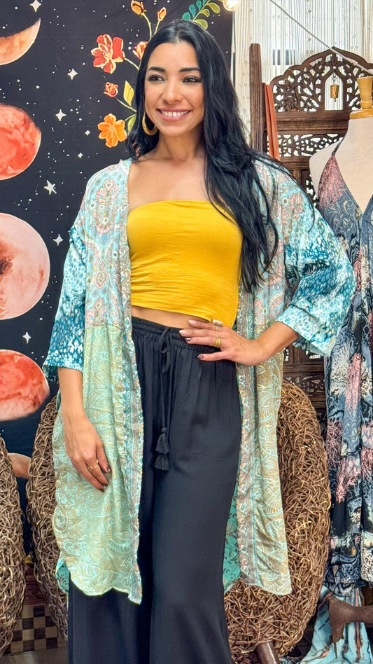 Boho Midi Kimono
