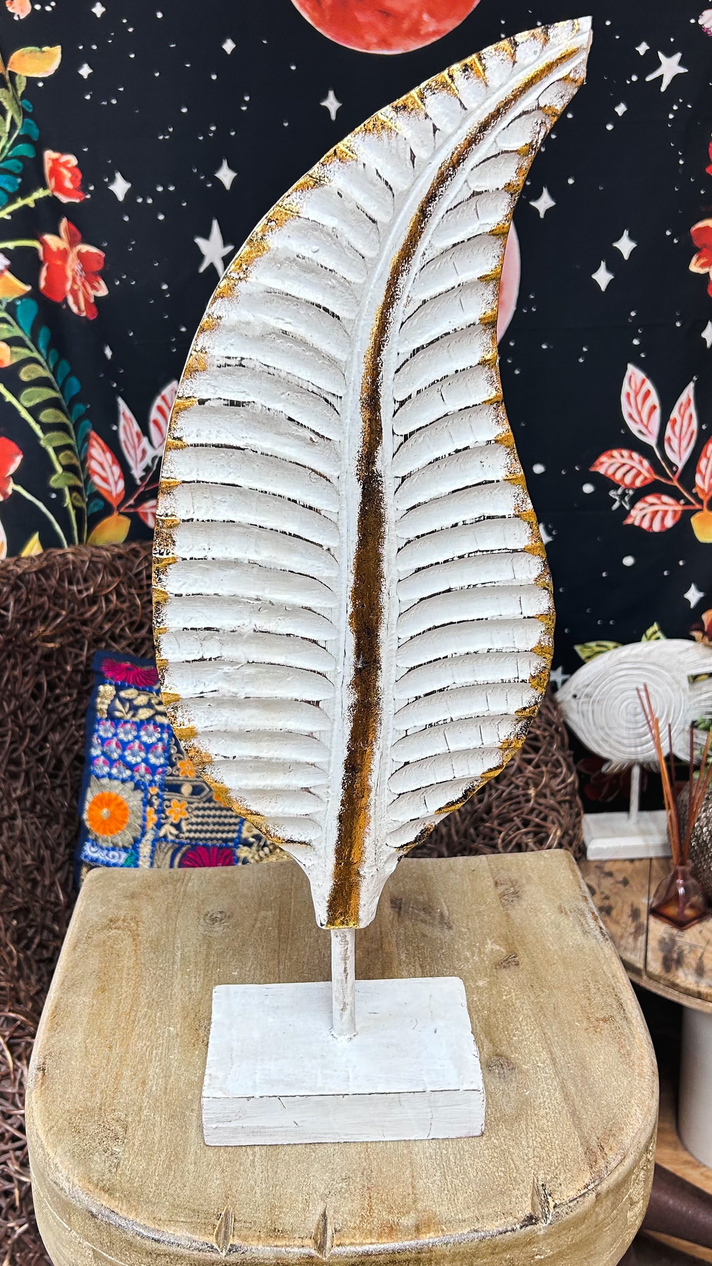 Golden Palm Leaf