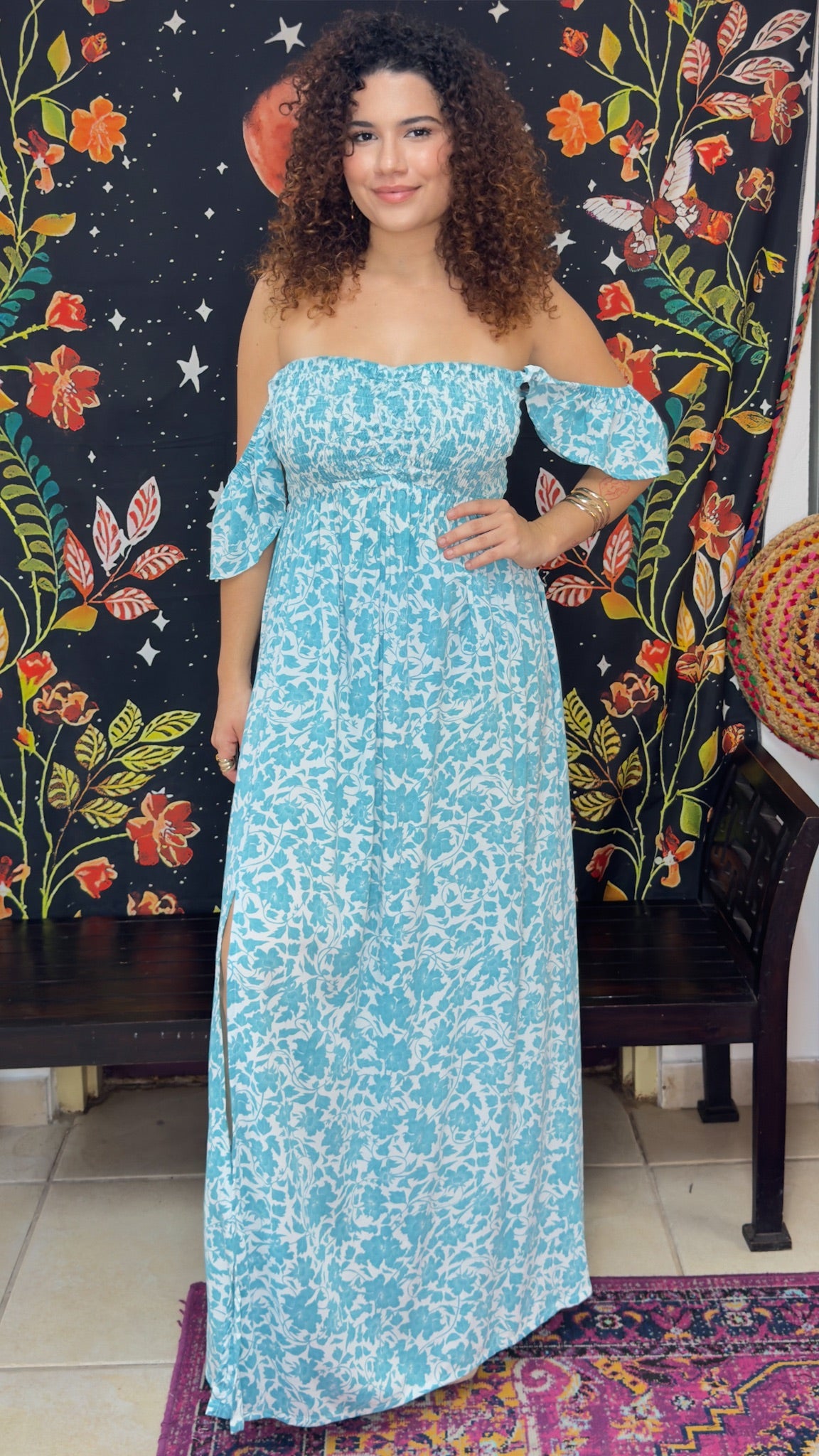 Lyanna Dress-Blue