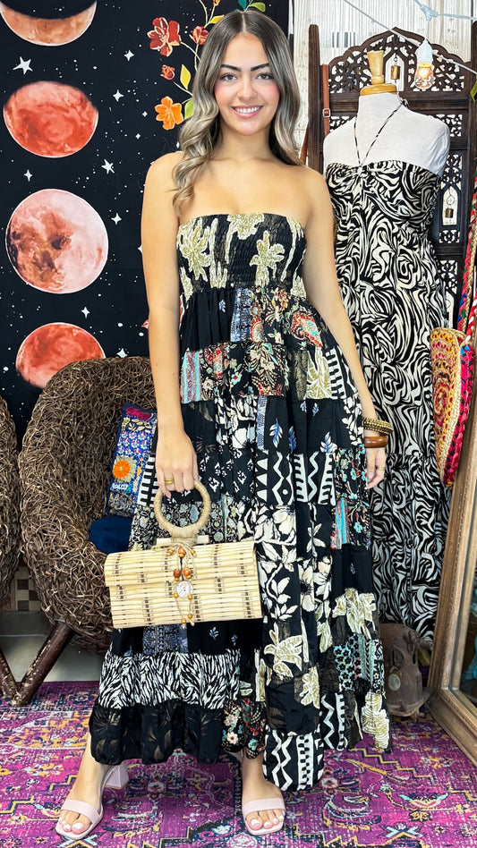 Zoe Patchwork Dress/Skirt