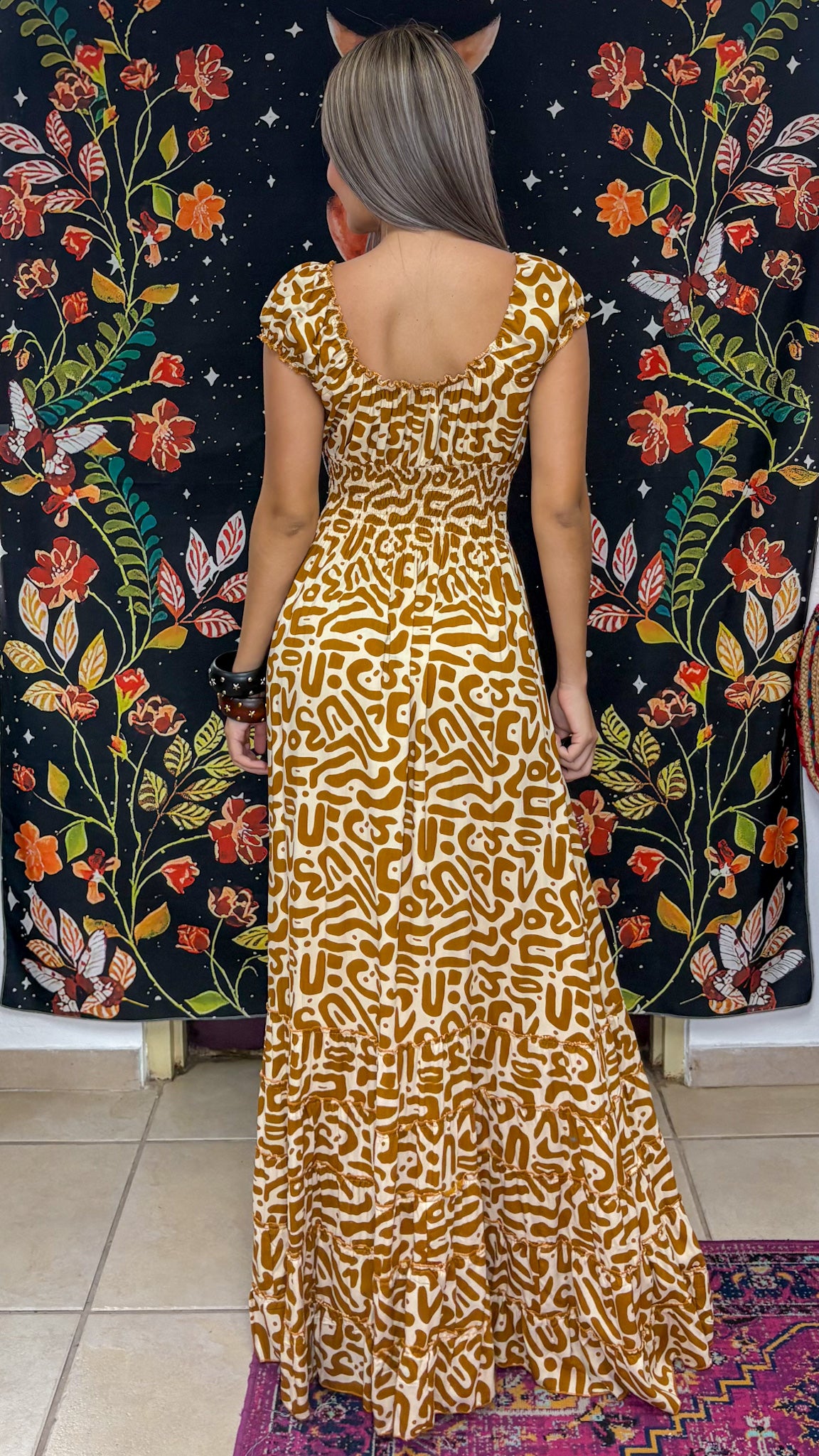 Peasant Maxi Dress