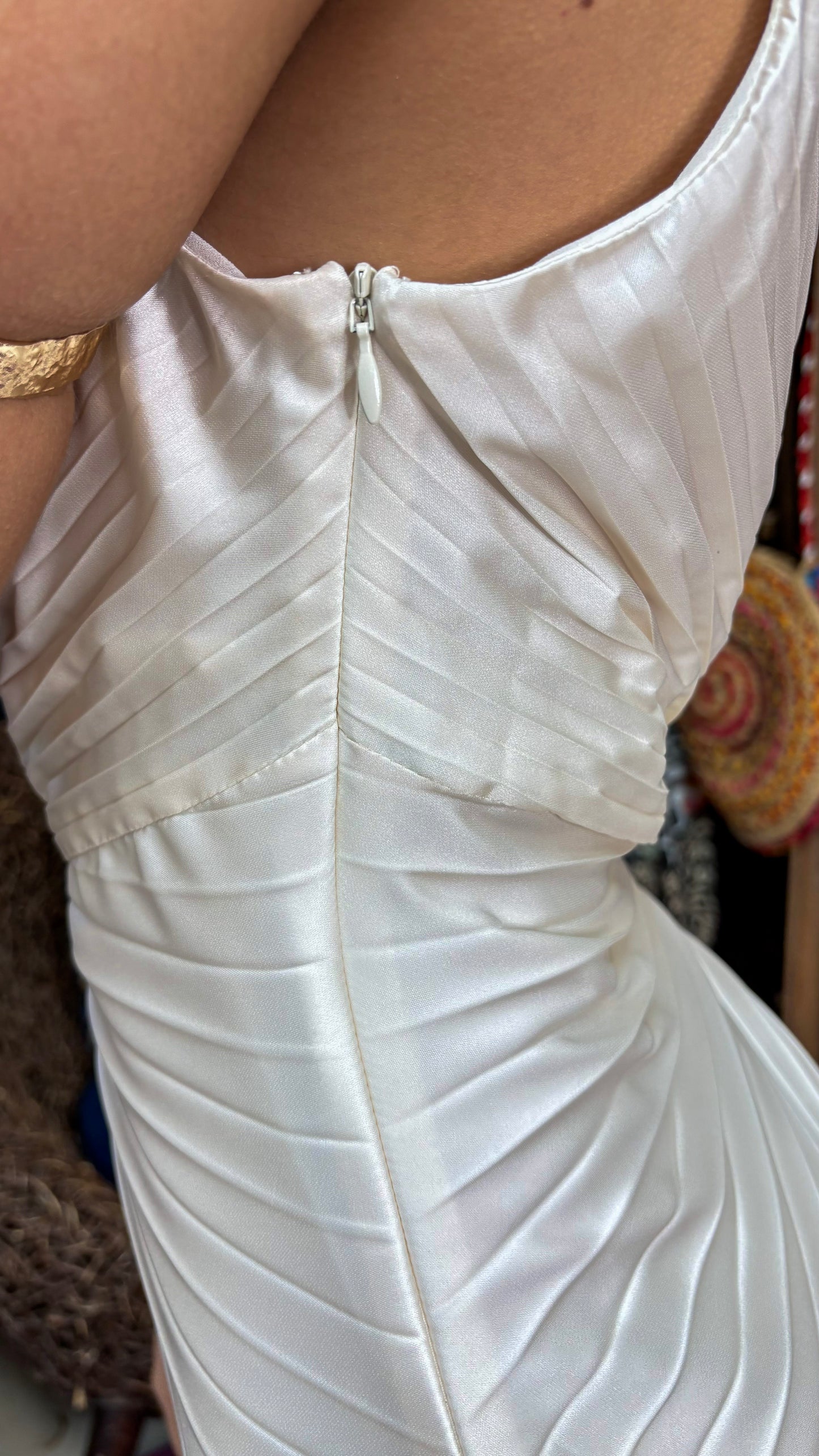 Sirena Dress-Bone White