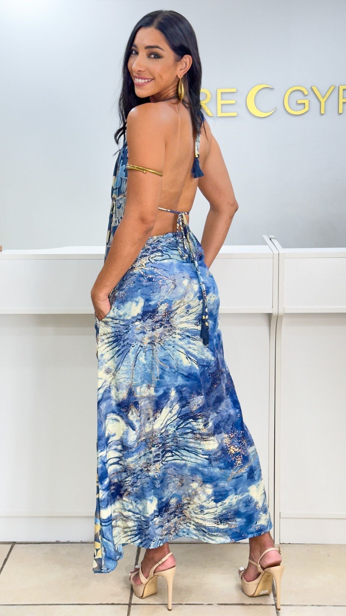 Boho Back Patchwork Dress