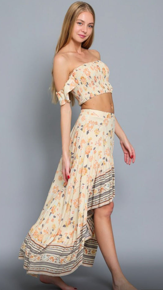 Ilyra Top & Skirt Set