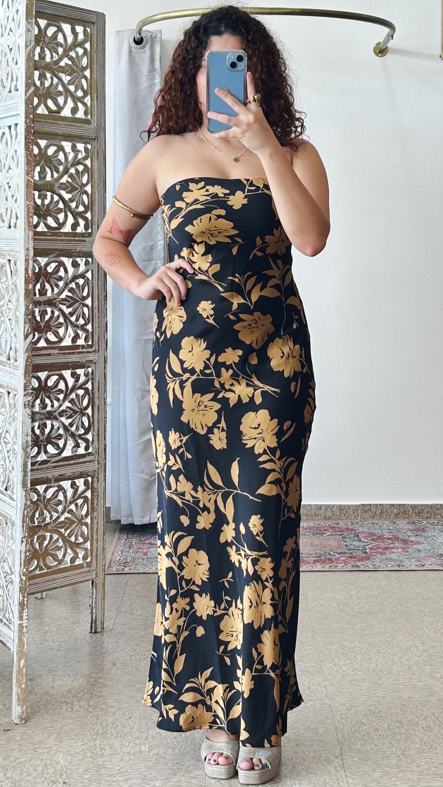 Florencia Maxi Dress-Black