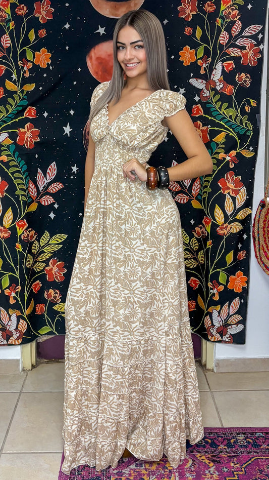 Peasant Maxi Dress