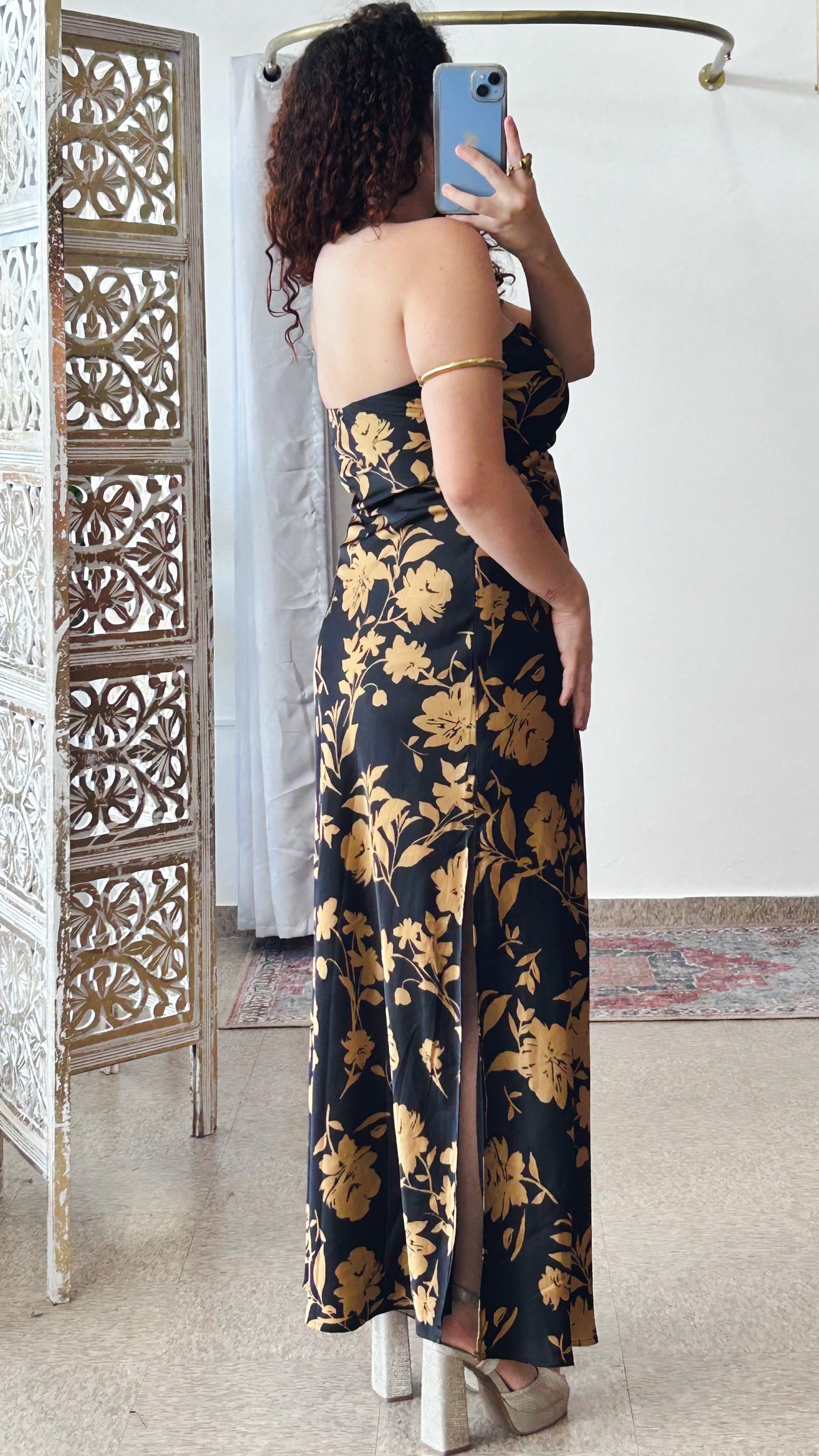 Florencia Maxi Dress-Black