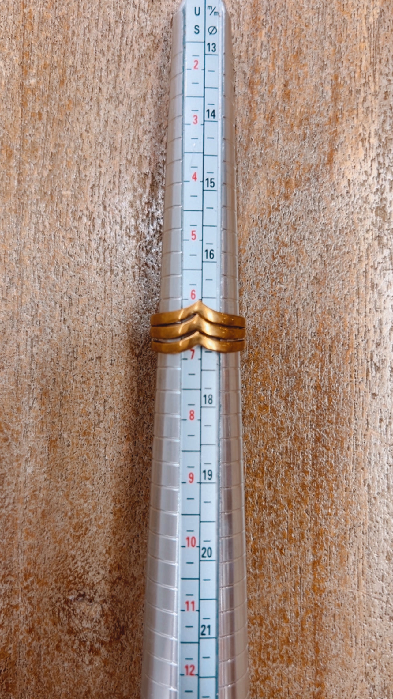 Ikat Brass Ring