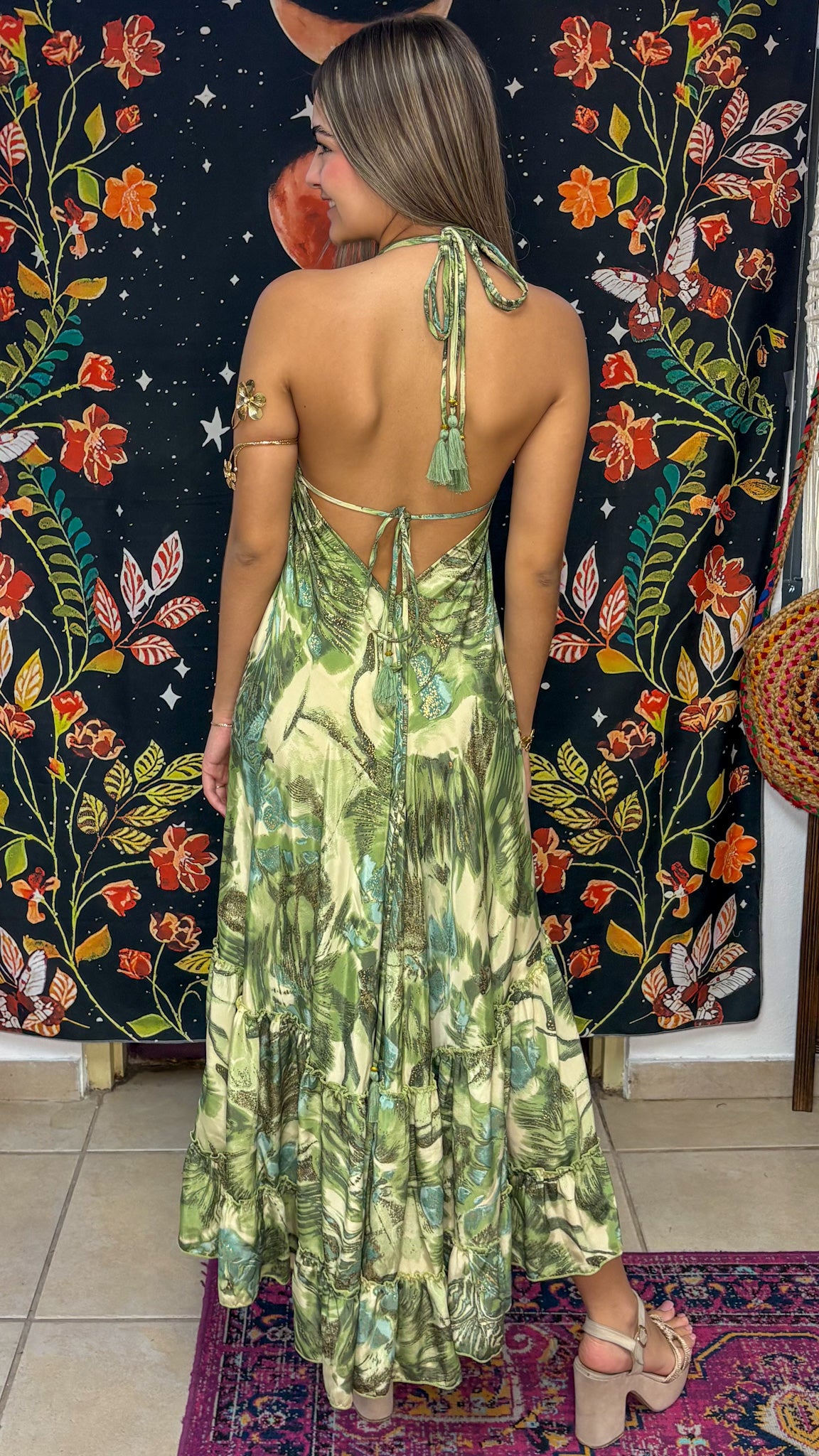 Bohemian High-Low Dress