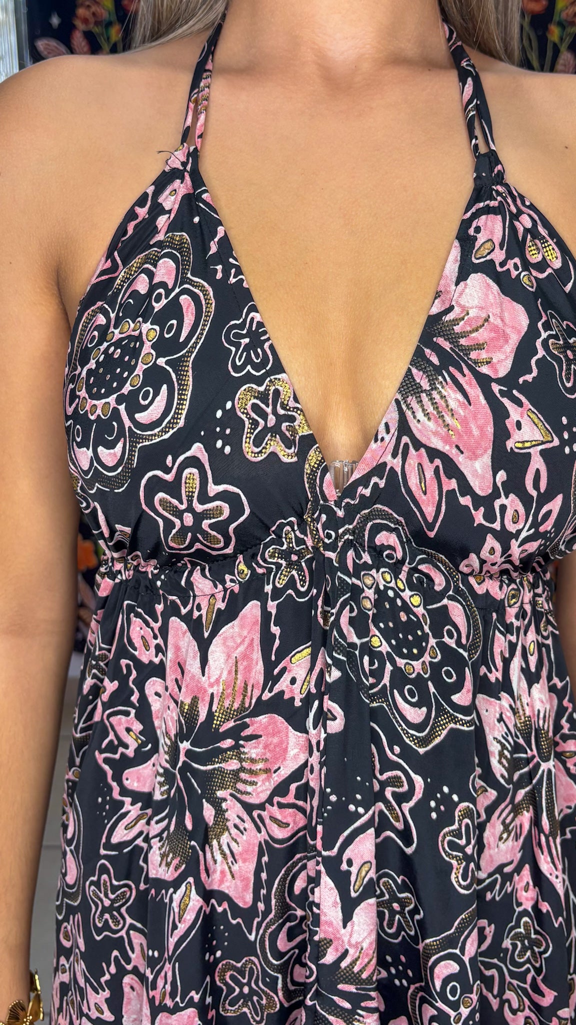 Bohemian High-Low Dress