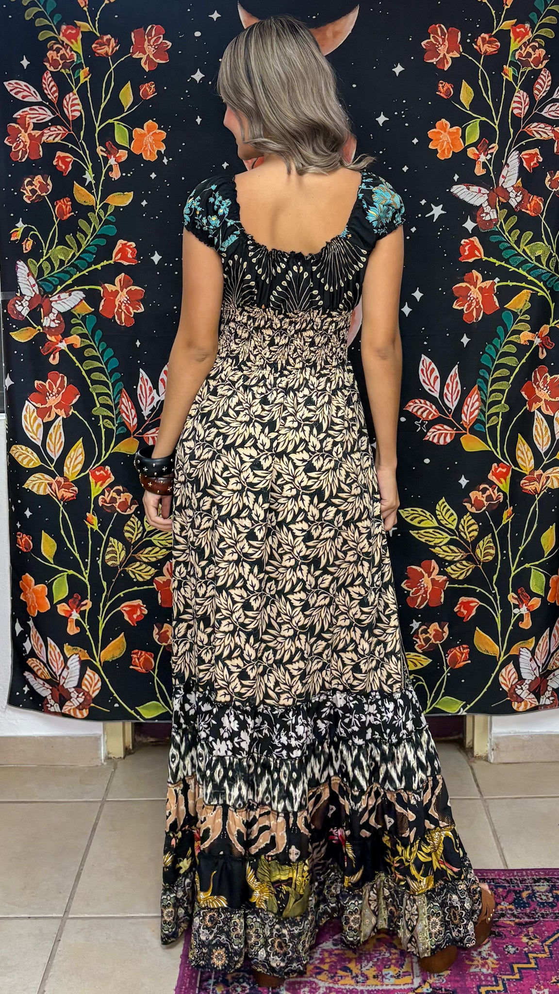 Peasant Patchwork Dress