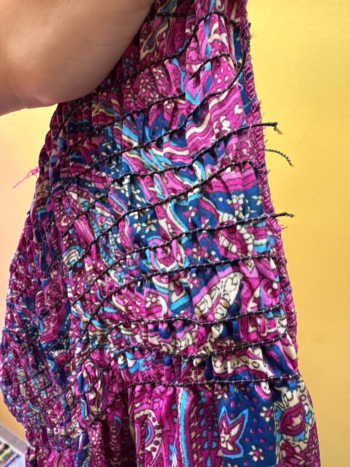 Damage Peasant Dress