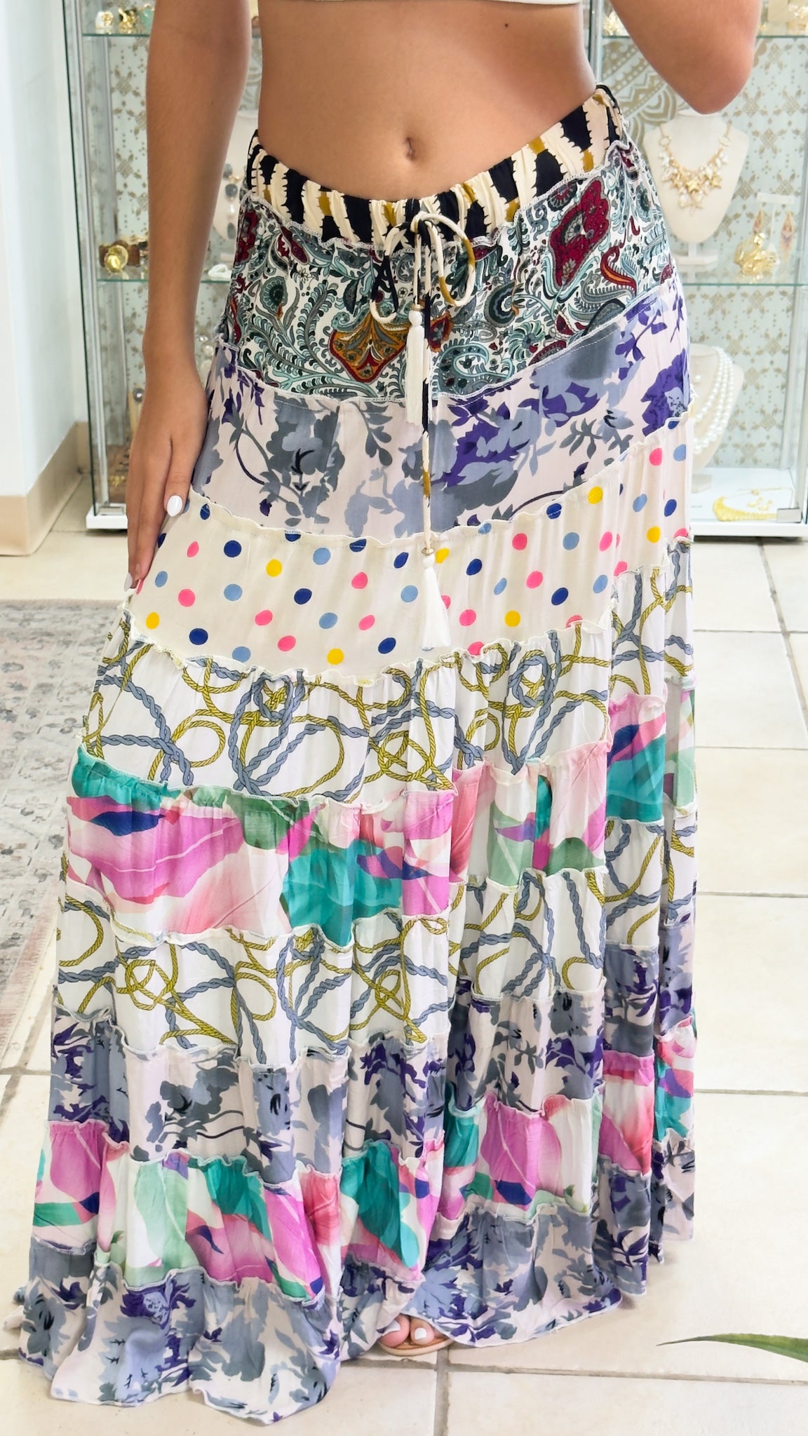 Hippie Patchwork Skirt