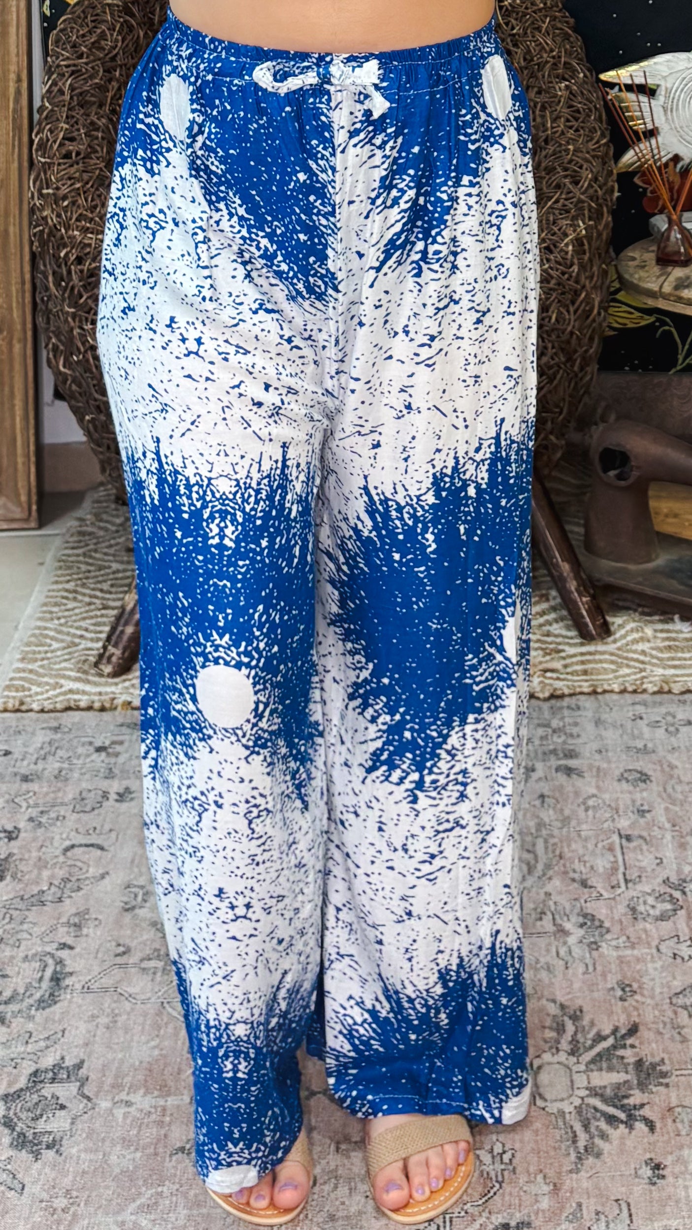 Coastal Pant-Blue