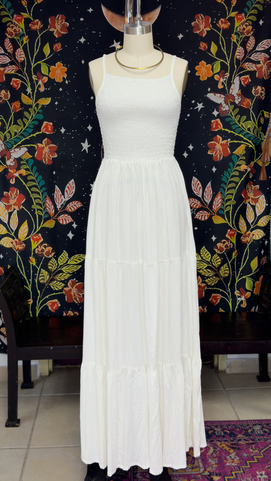 Damage Aimar Dress - White