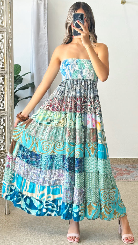 Zoe Patchwork Dress/Skirt