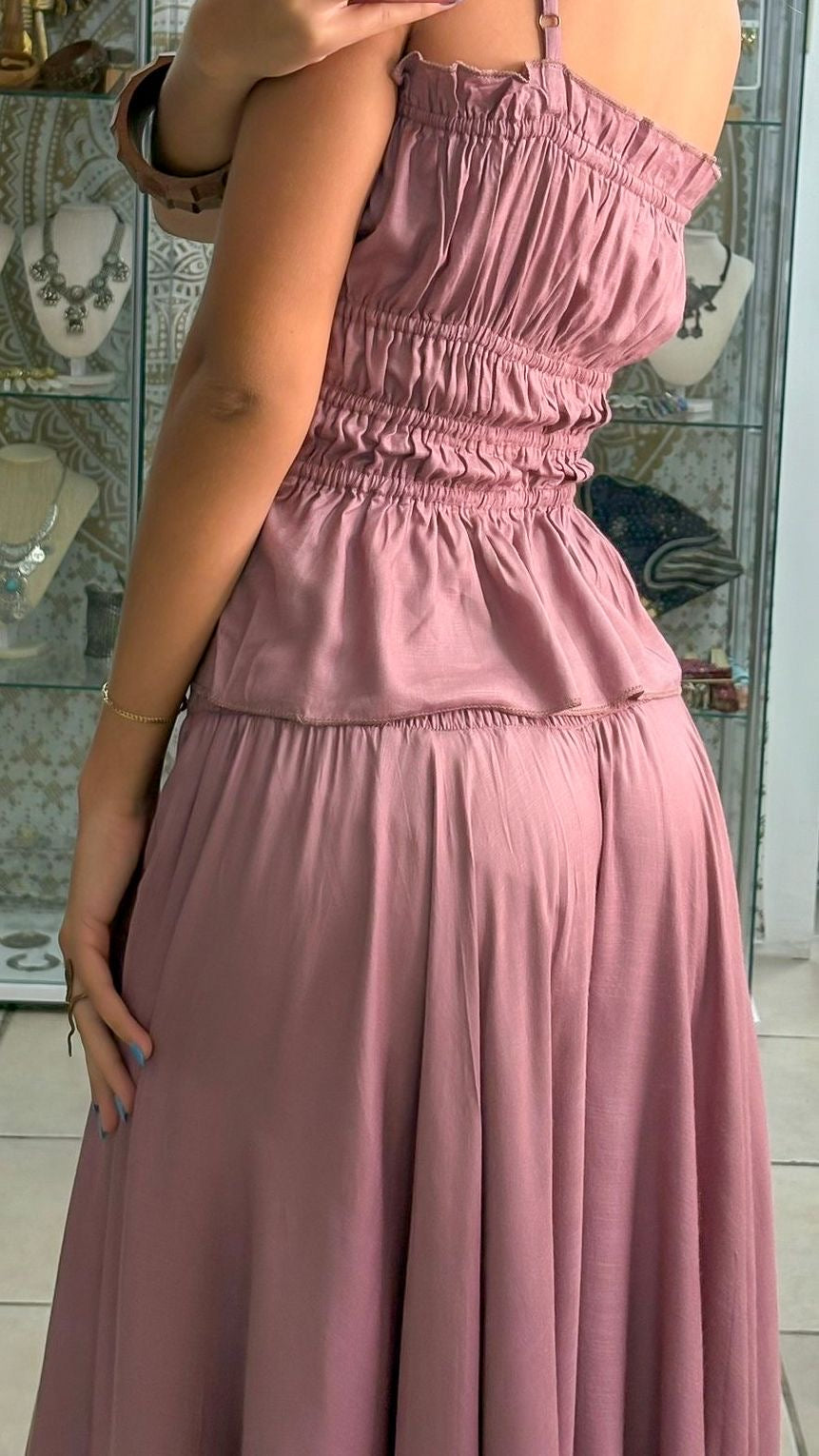 Tamaya Pant-Vintage Rose