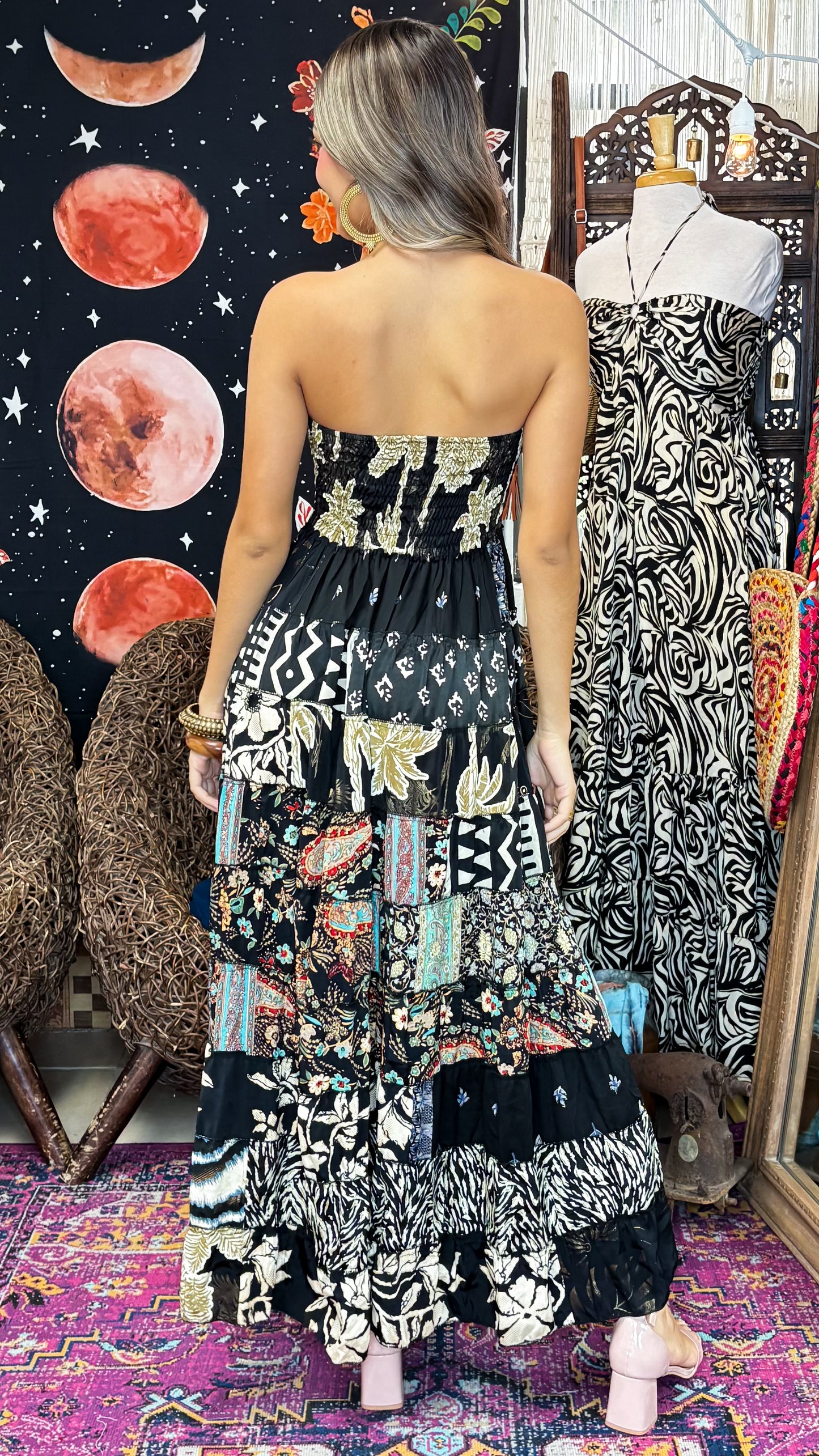 Zoe Patchwork Dress/Skirt