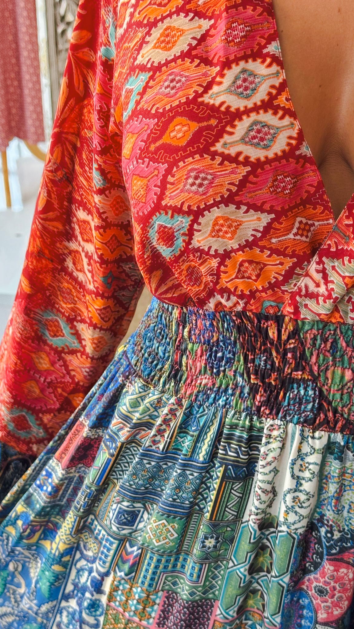 Miraaya Patchwork Dress