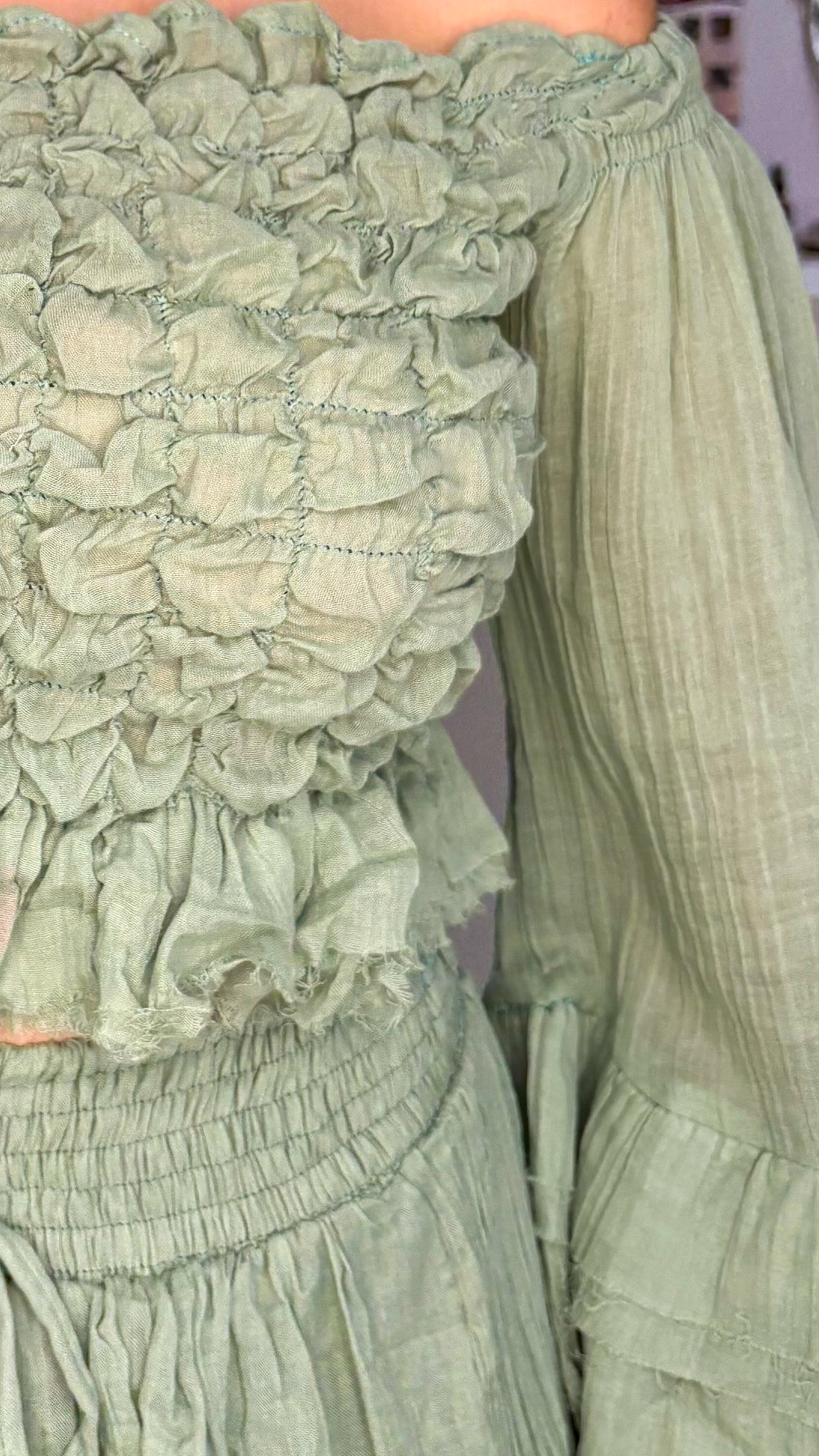 Julia Skirt- Sage Green