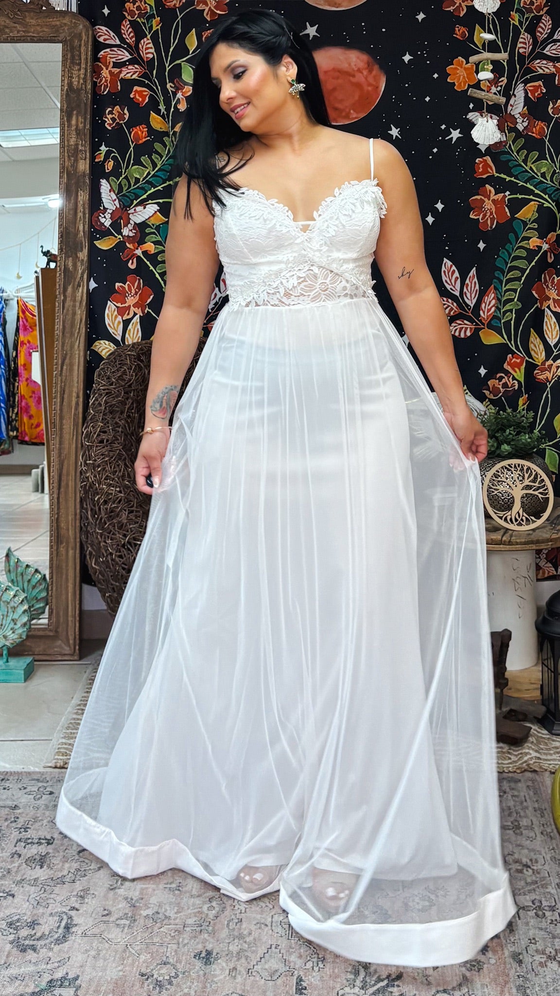 Felissa Maxi Dress- White