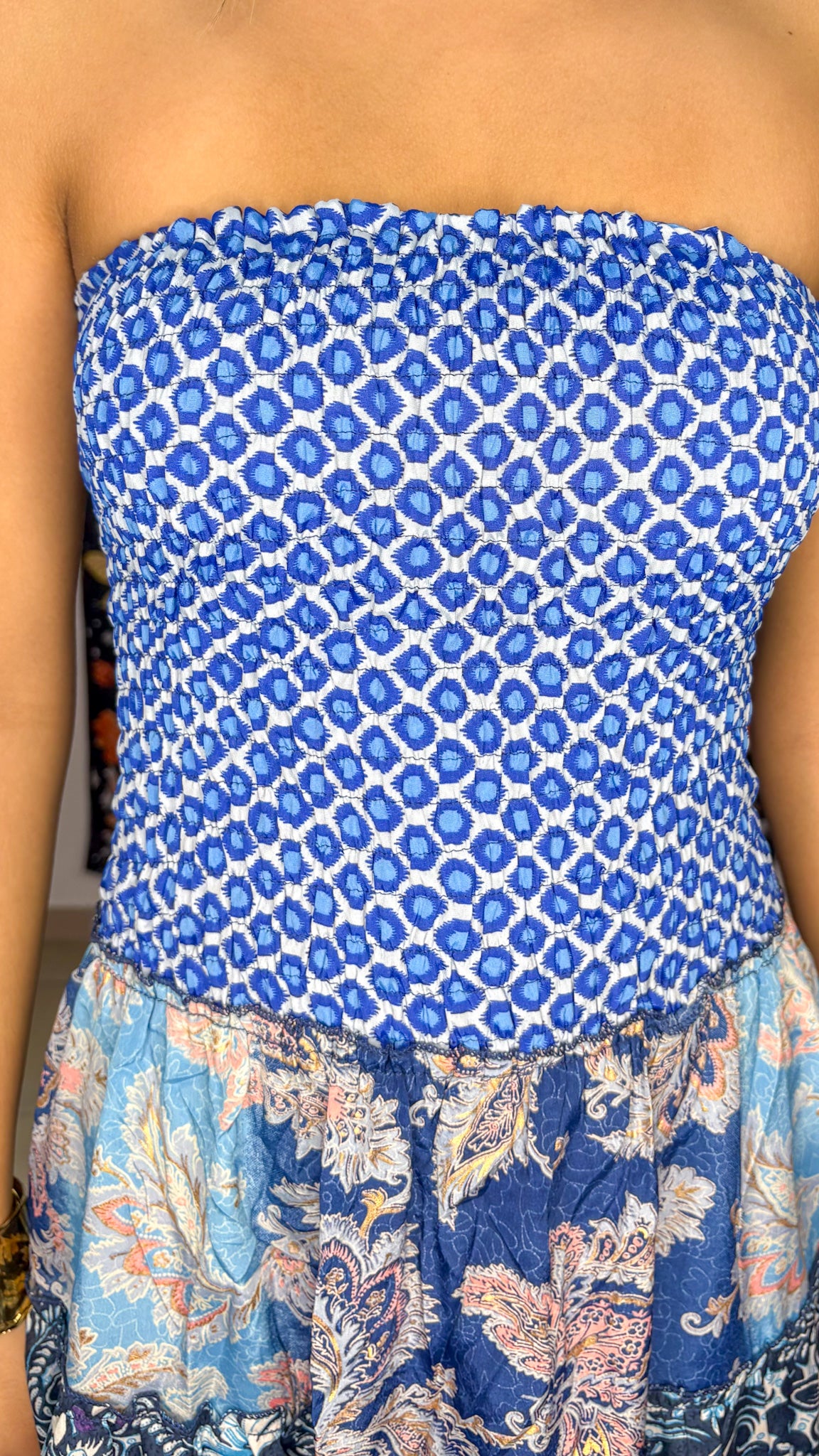 Akila Patchwork Dress