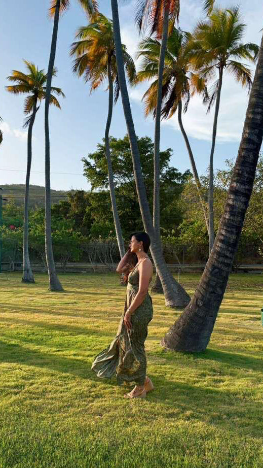 Hawaii Dress- Green