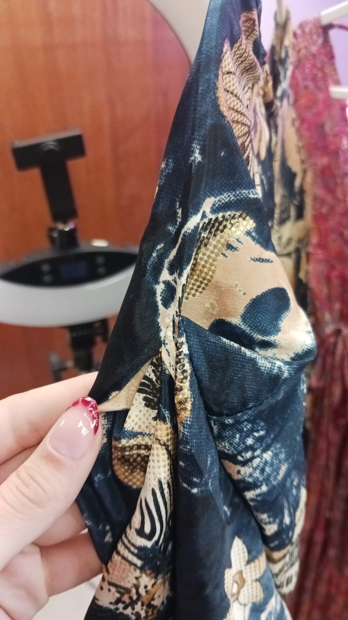 Damage Vintage Short Dress