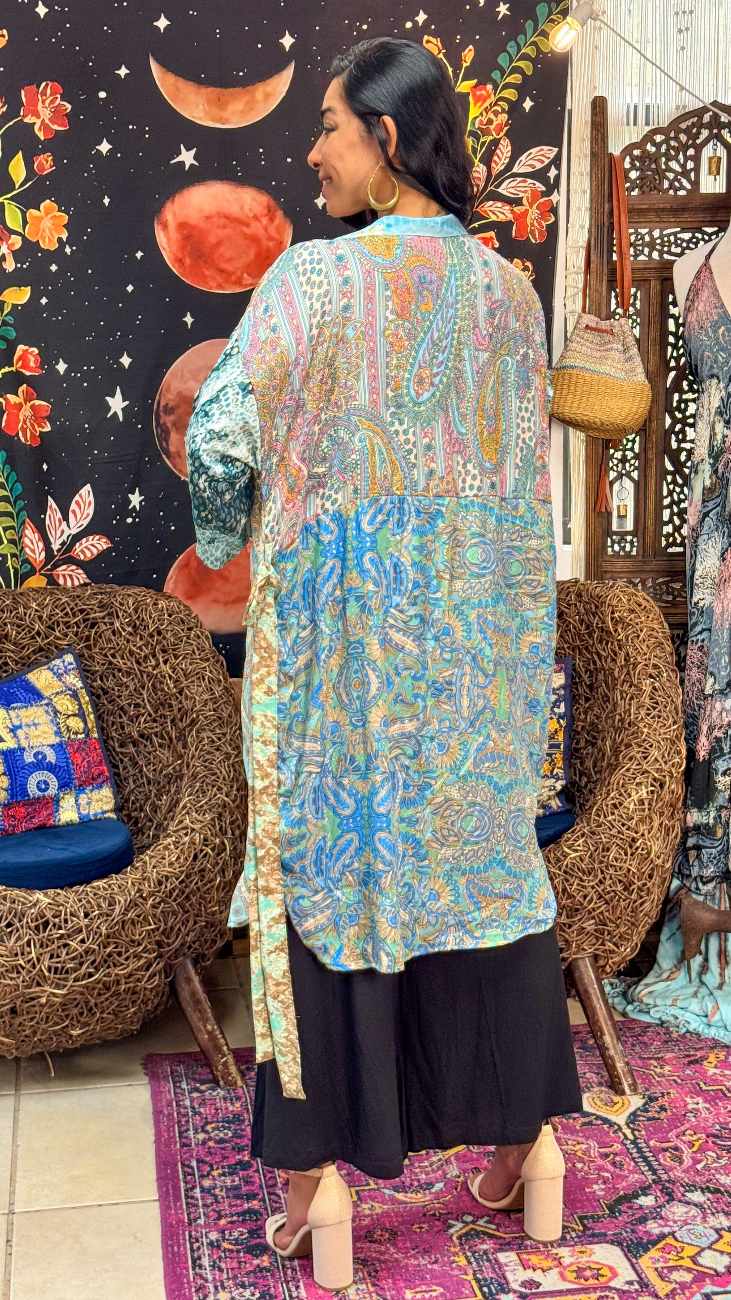 Boho Midi Kimono
