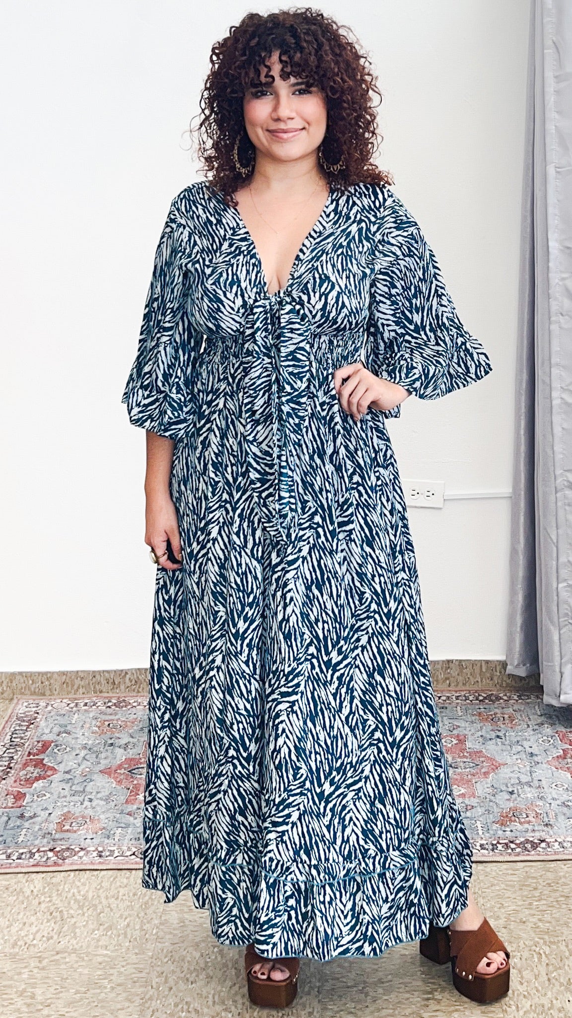 Damage Nomad Maxi  Dress