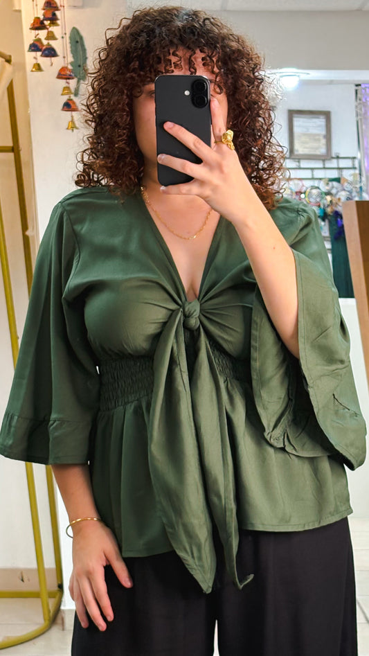 Nomad Top-Olive