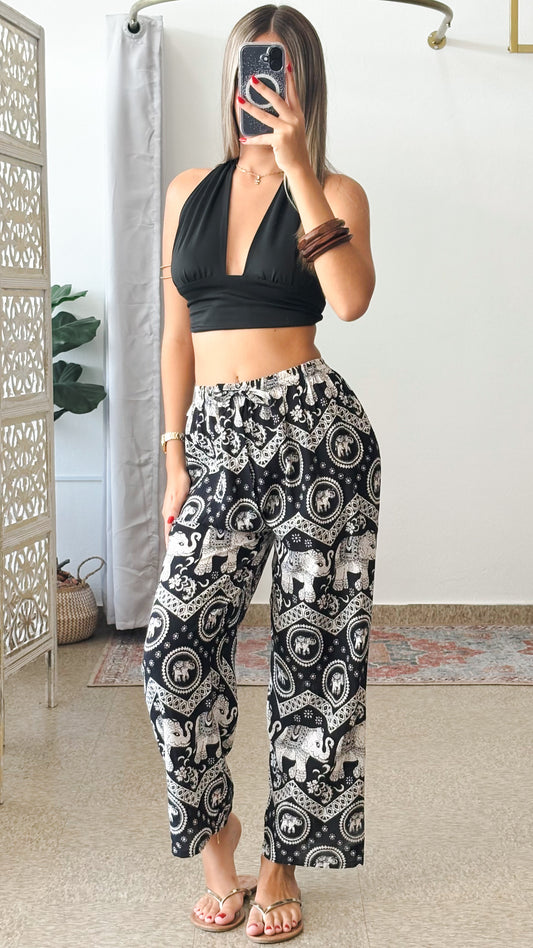 Eleanora Pant-Black
