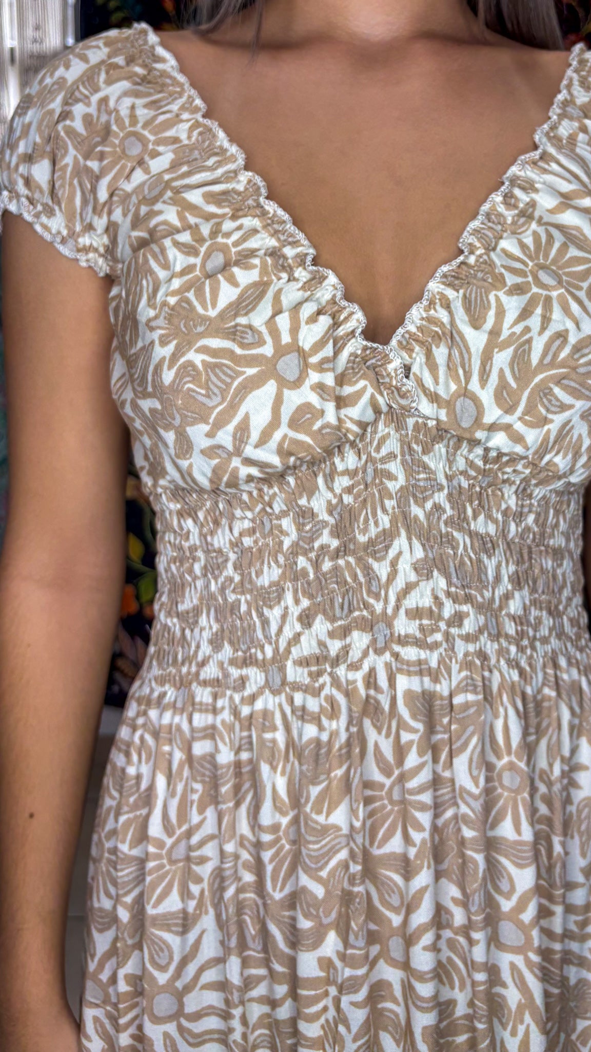 Peasant Maxi Dress
