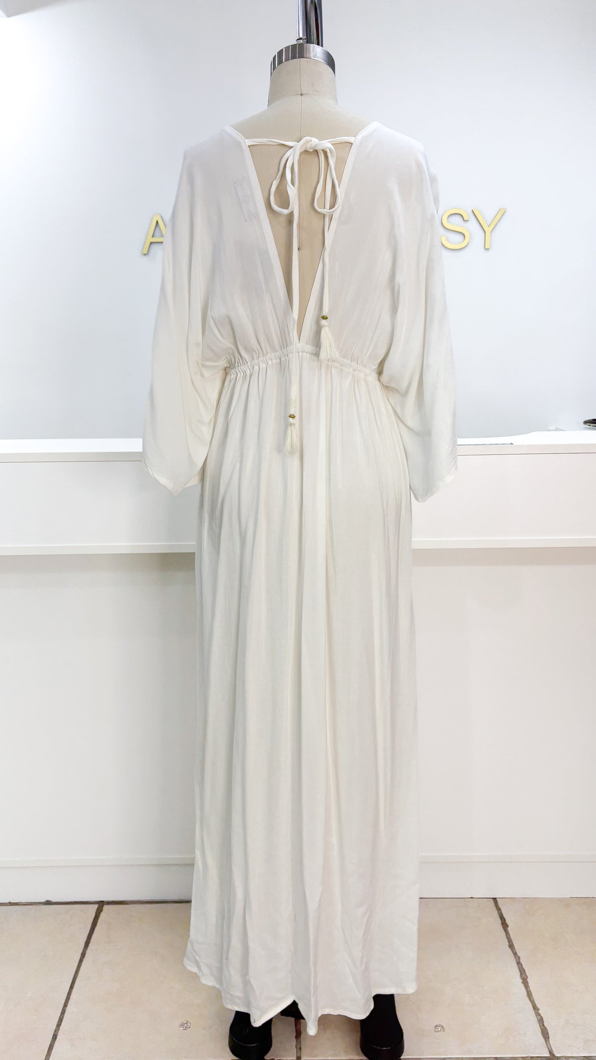 Damage Agar Maxi Dress