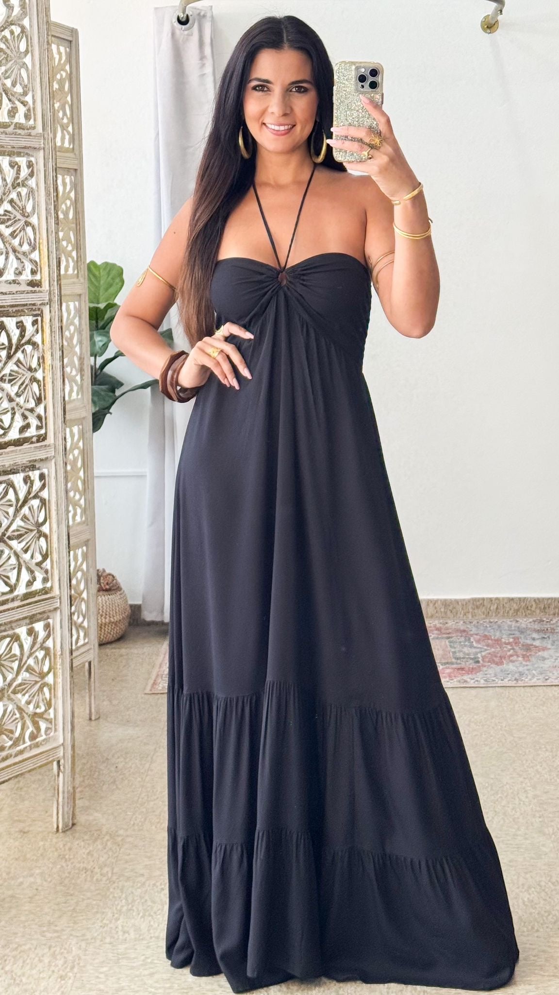 Valeska Dress-Black